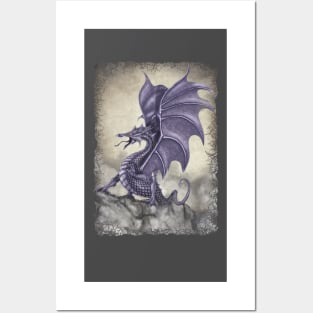 Ultraviolet Dradon Posters and Art